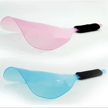 Маска для волос Инструменты для укладки волос пыли воды лак для волос Защитите 1 шт. Pro Парикмахерская Пластик Маска щит лицо протектор