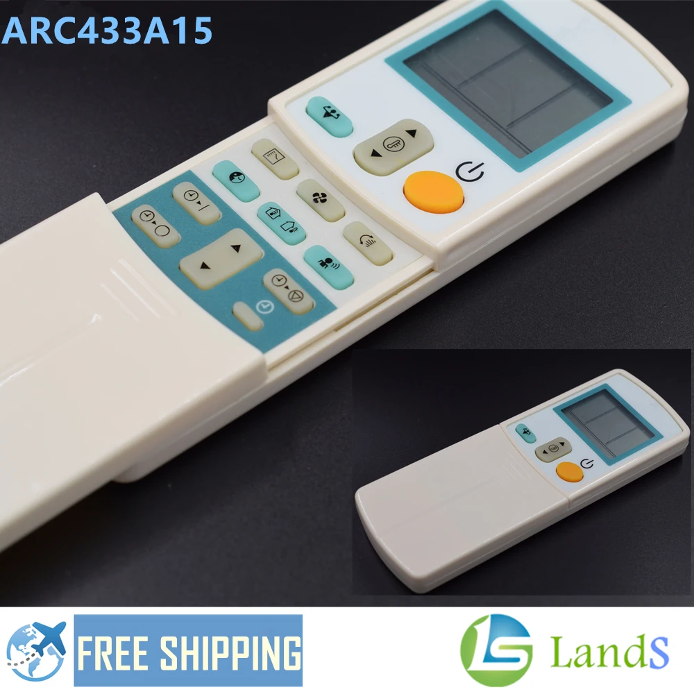 

Remote Control ARC433A15 Replace ARC433A22 ARC433B47 ARC433A17 ARC433A55 ARC433B71 For DAIKIN A/C AC air conditioner