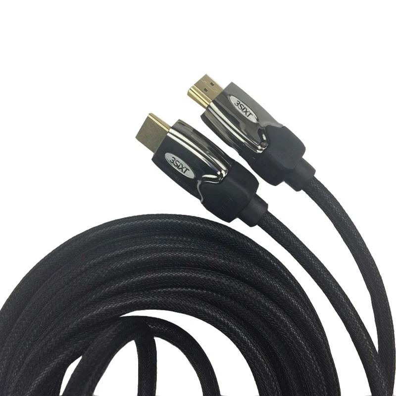 5 м HDMI 2,0 кабель HDMI 2,0 Тип A мужской HDCP 2,2 HDR с сеткой и металлической оболочкой для PS4 Pro Apple tv blue ray DVD