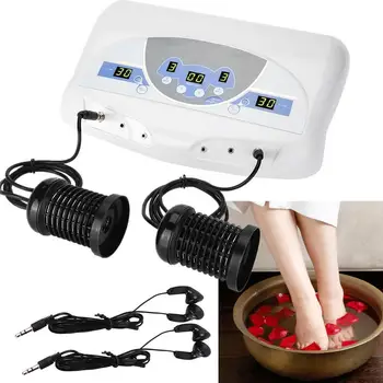 

Body Detox Machine Ion Array Music Footbath Spa Cleanse Ionic Machine for Two People Use Massager