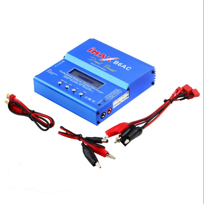

Free shipping iMAX B6AC Multifunctional Balance Charger (built-in adapters) with US regulatory line  For RC battery