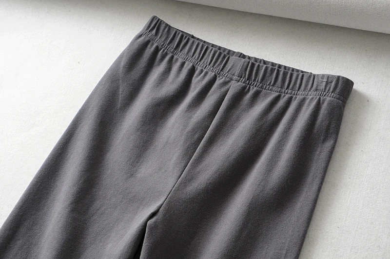 solid biket shorts women casual cropped leggins  (9)