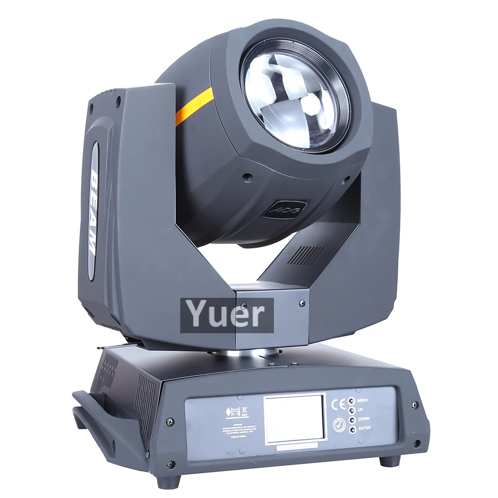 Новый светодиодный 5R 200 Вт Луч движущаяся головка DMX512 сенсорный экран управление