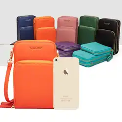 Сумка через плечо для мобильного телефона, сумка для мобильного телефона, модная, для ежедневного использования, держатель для карт, мини