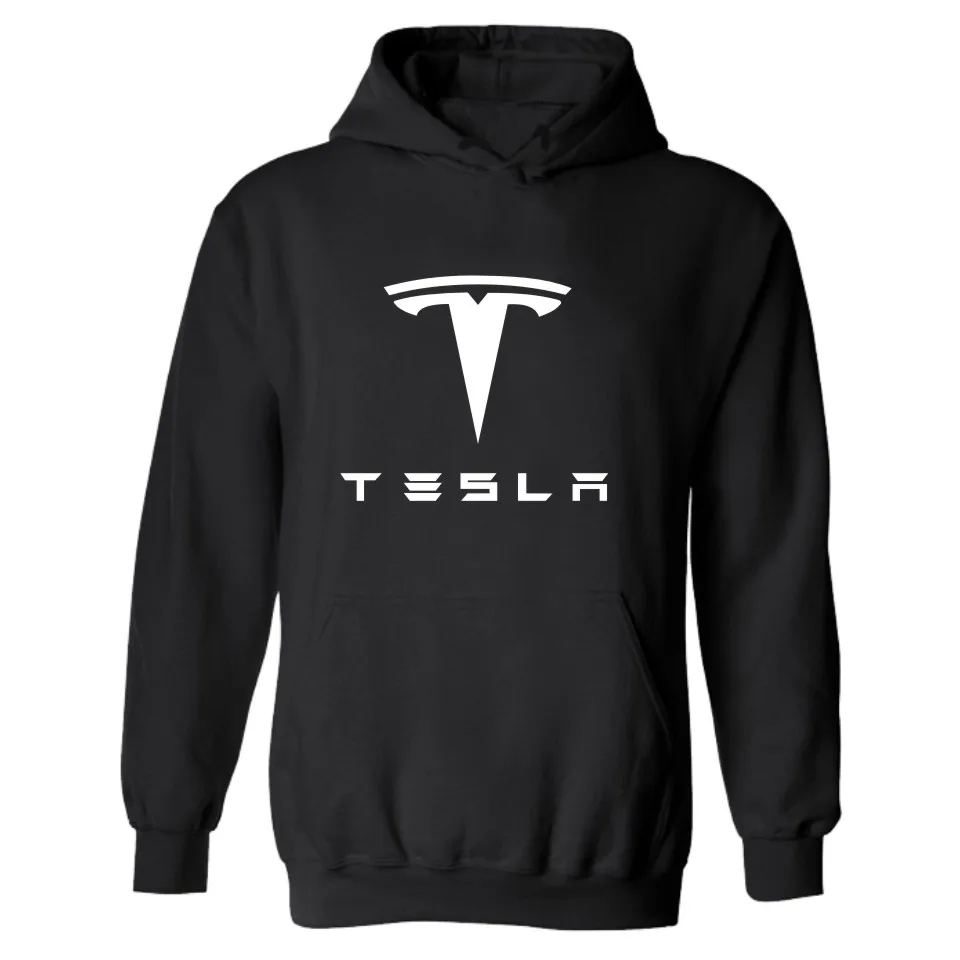 Tesla Motors Толстовки Для мужчин Брендовая Дизайнерская обувь Толстовка Harajuku Размеры