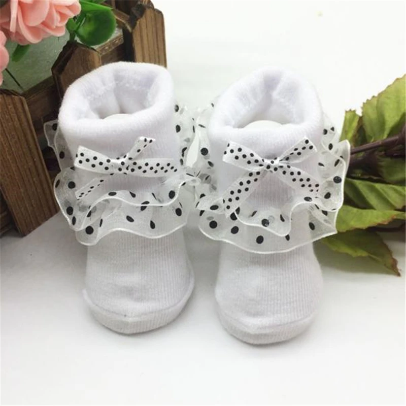 New Socks Socks For Girls Cotton Toddlers Combed Cotton Ankle Socks Baby Girls Bowknots Baby Socks Newborn Cotton Girls V15# (8)