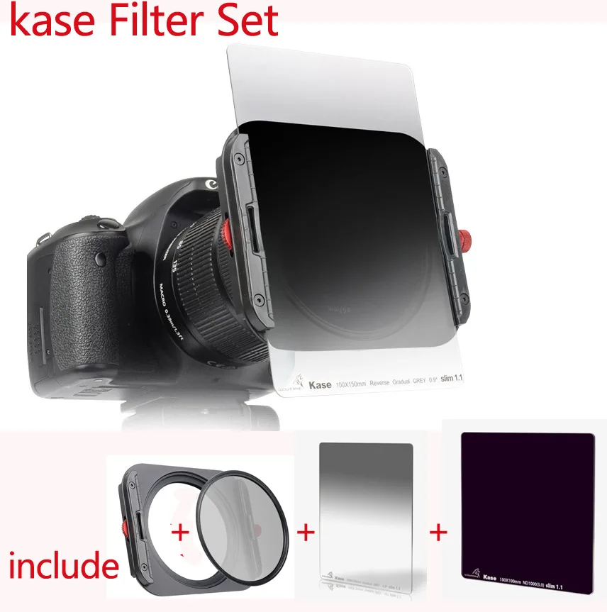 

Kase K100 K8 Square Filter Holder 100mm System Filters kit