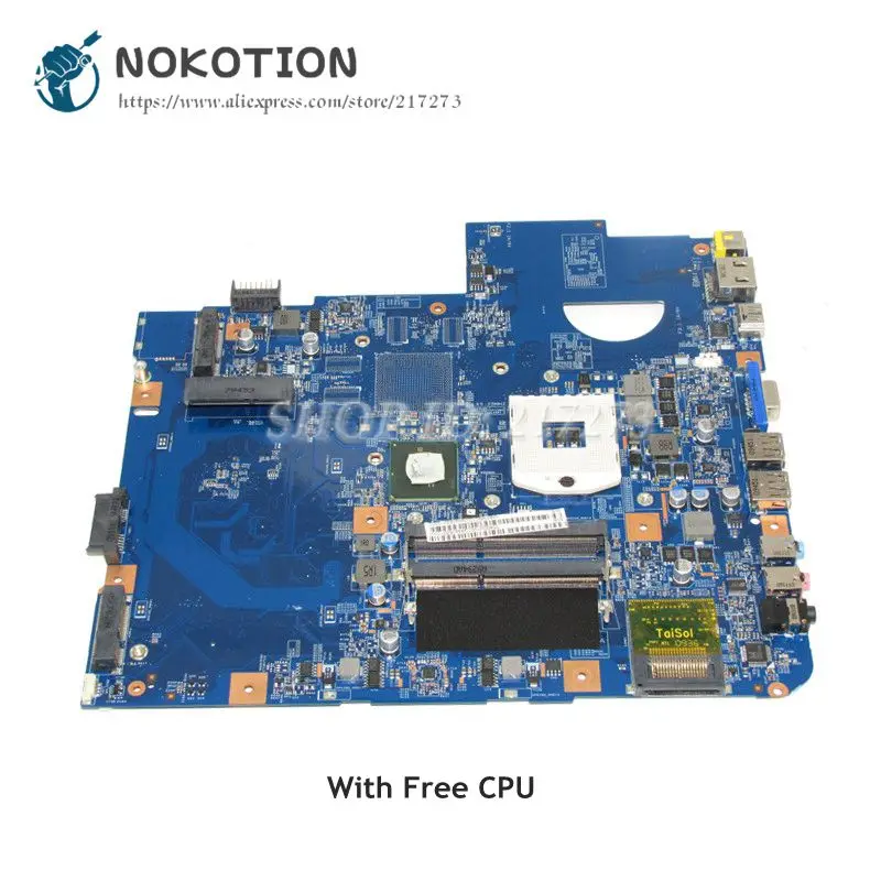 NOKOTION MBPM601002 For Acer aspire 5740 5740G Laptop Motherboard 48.4GD01.01M HM55 PGA989 DDR3 Free CPU NOKOTION MBPM601002 For Acer aspire 5740 5740G Laptop Motherboard 48.4GD01.01M HM55 PGA989 DDR3 Free CPU