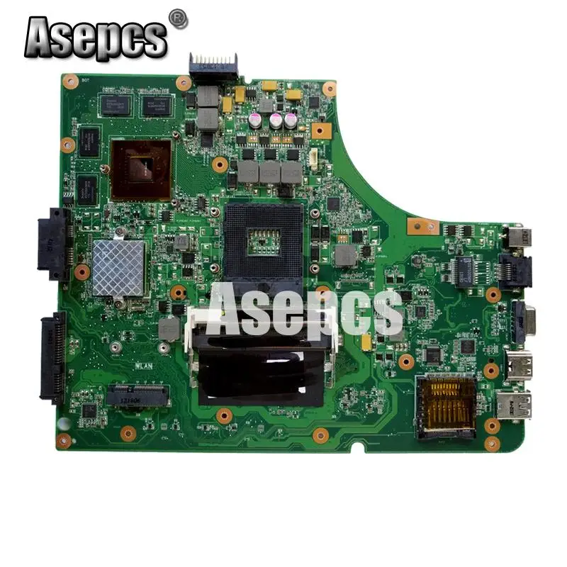 Asepcs K53SV Laptop motherboard for ASUS K53SM K53SC K53S K53SJ P53SJ A53SJ Test original mainboard REV2.1/2.4/3.0/3.1GT540M-2GB