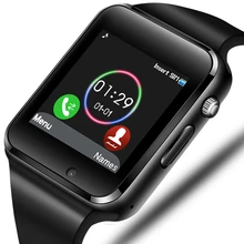 GONOKER A1 Bluetooth Smart часы с Facebook Whatsapp Twitter уведомление о синхронизации поддержка SIM карты памяти для Android телефон iPhone