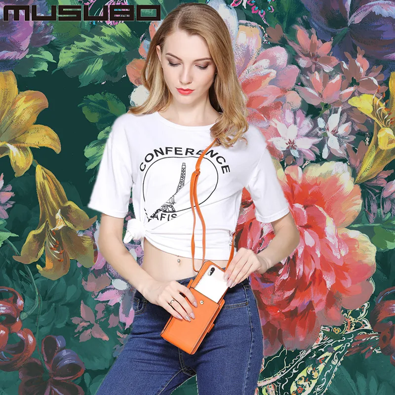 

Musubo Fashion Girl Phone Bag Leather case For iPhone X 8 Plus Women Luxury Wallet Bag Cover for Apple iphonex 7 Plus 6s Plus 6