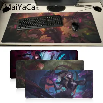 

Maiyaca Top Quality dragon sorceress zyra LOL Natural Rubber Gaming mousepad Desk Mat Gaming Player desk laptop Rubber Mouse Mat