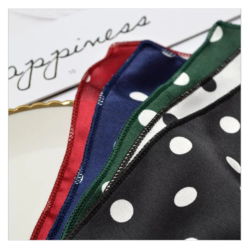 NEW women silk scarf small Square silk scarves printed dots fashion neck scarf silk hair scarf&bandage bags decoration 50*50 NEW women silk scarf small Square silk scarves printed dots fashion neck scarf silk hair scarf&bandage bags decoration 50*50