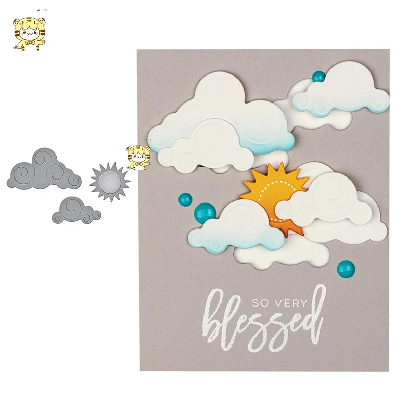

BM Sun cloud Metal Cutting Dies Stencils for DIY Scrapbooking/photo album Decorative Embossing DIY Paper Card