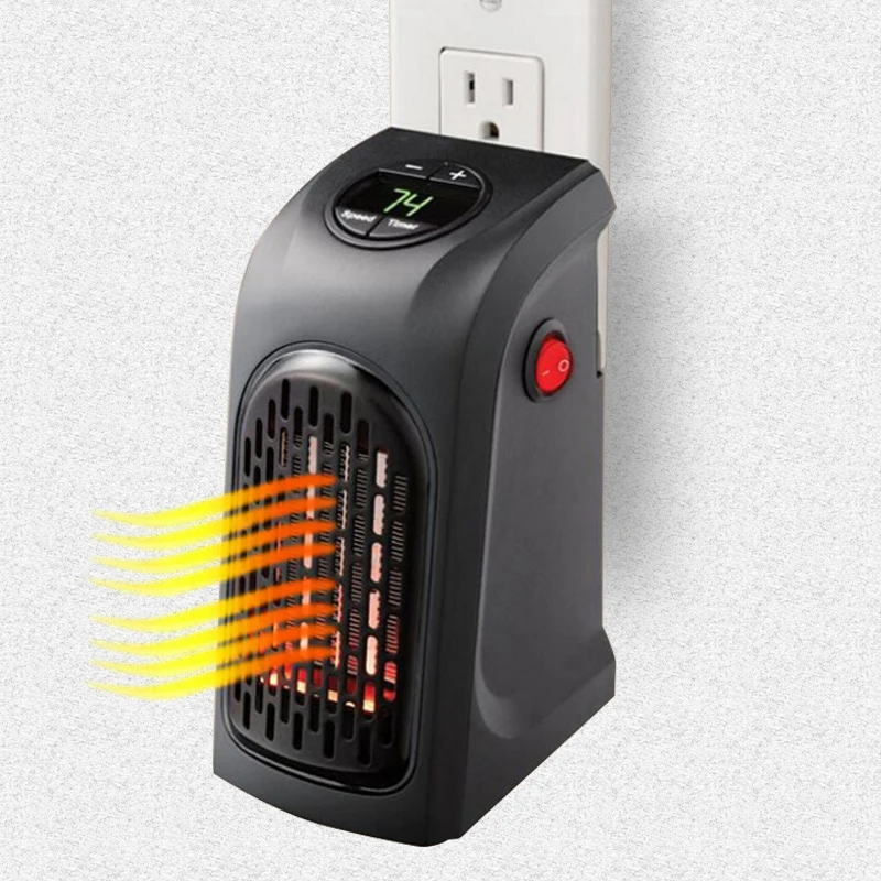400 Вт Электрический обогреватель маленький вентилятор для обогрева настольные бытовые стены удобный нагревательная плита радиатор нагревателя теплые машина 220V для зимы, для офиса