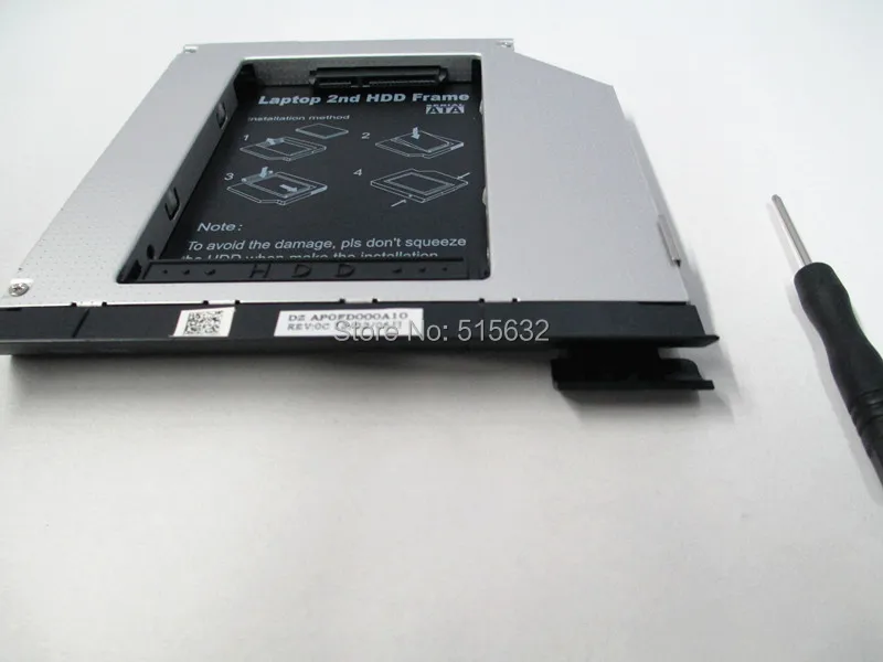 С эжектором 2-й HDD SSD жесткий диск caddy для dell Latitude E6440 E6540 M2800 | Компьютеры и офис