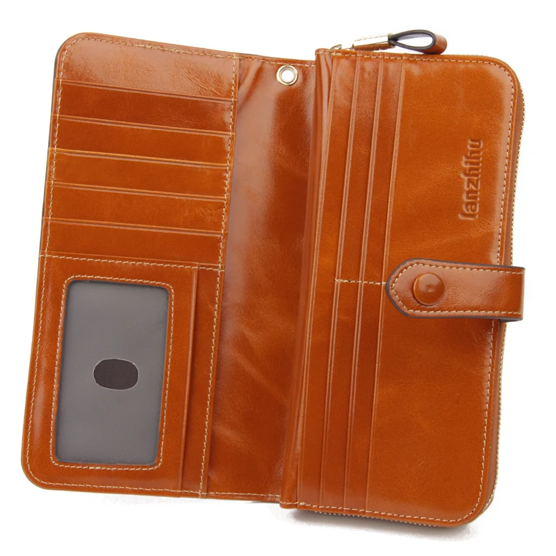 Кошелек женский из натуральной кожи с отделением для карт|women genuine leather wallet|leather