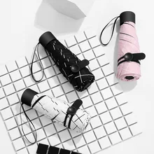 

2018 New Arrival Promotion Guarda Chuva Rain Corporation Masklattice Half Off Ultra Light Mini Vinyl Anti Uv Small Fresh Sun