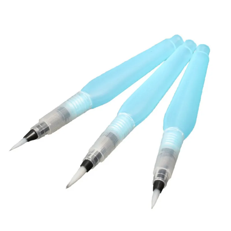 

3 Pcs Large Water Brush Paint Brush lms Waterbrush Water Tank Calligraphy Watercolor Watercolor Brush Paint Brush
