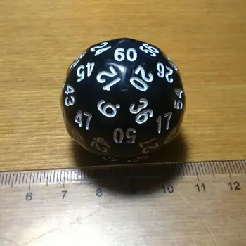 

Free Shipping New Unique Dice 1pc 60-sided For Board Game/card Game And Other Games Accessories