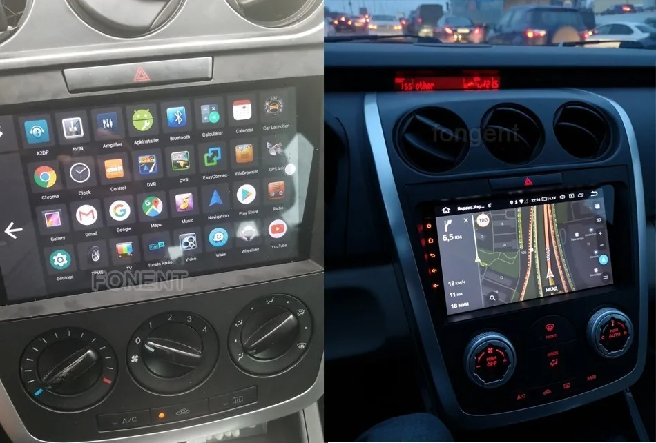 Perfect 9" IPS Android 9.0 Head Unit for Mazda CX7 CX-7 Navigator Multimedia 2008 2009 2010 2011 2012 2013 2014 2015 Car GPS Radio 1