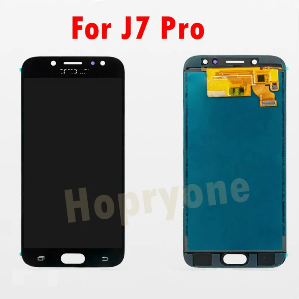 ЖК экран с дигитайзером в сборе для samsung Galaxy J7 Pro 2017 J730 J730FM/DS J730F OLED сменная