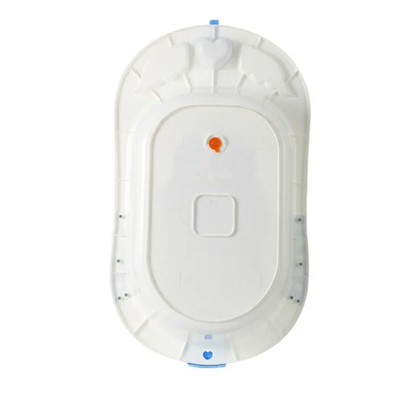 Baby Large Bathtub Be able to sit and lie down Apple Dolphin Children Sark With Water Scoop Bathing Frame with Strip Lying Plate