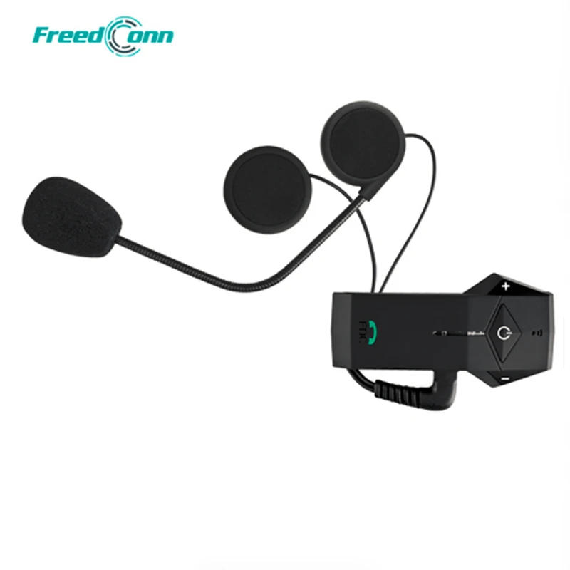 Беспроводные Bluetooth наушники FreedConn для мотоциклетного шлема гарнитура 1000 м GPS NFC MP3
