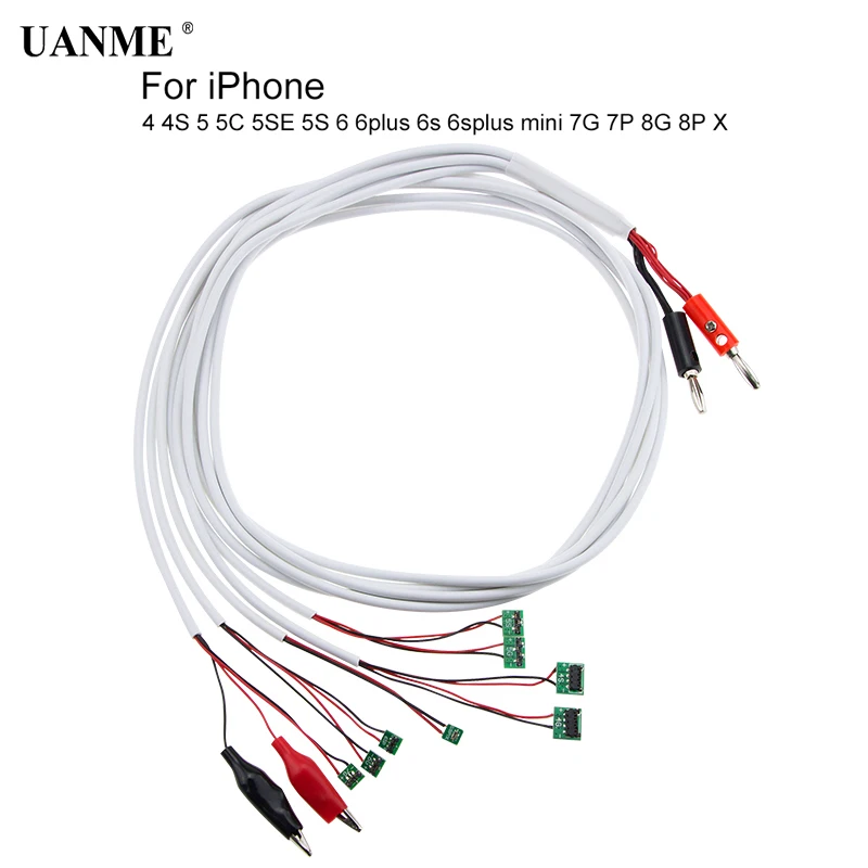 UANME оригинальный кабель для проверки тока телефона постоянного Apple iPhone X 8P 8G 7G