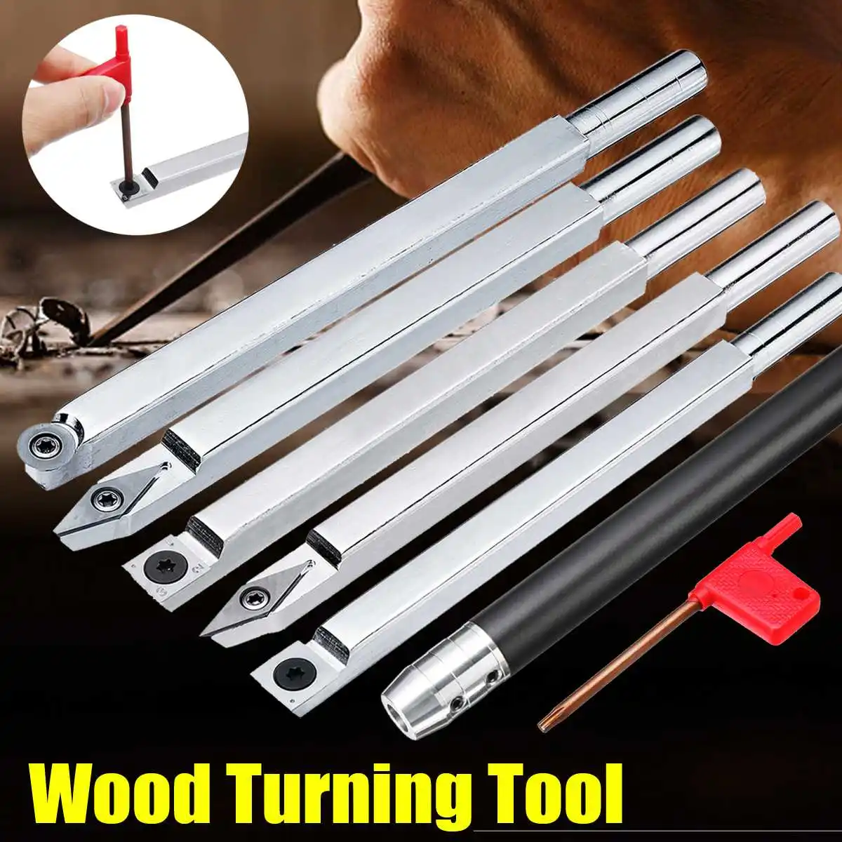 Wood Turning Tool Chisel Changeable Tungsten Carbide Tip Lathe Tool Insert Cutter Can Match Alloy Steel Woodworking Tool Turning Tool Aliexpress