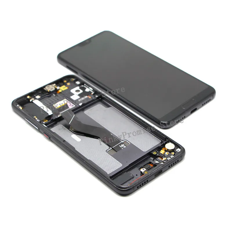 6," ЖК huawei P20 Pro ЖК с рамкой дисплей экран сенсорный дигитайзер сборка P20 Pro CLT-AL01 ЖК P20 Plus дисплей