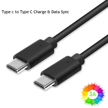 

HF 1M USB Type C Male To Type C Cable Male 3A Fast Charger Cable For Xiaomi 4C Fast Data Sync Cables For Nexus 6P ZUK Nokia N1