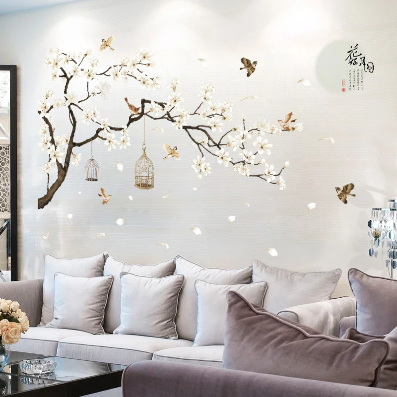 3D Flowers And Birds 31 Wallpaper Decal Decor Home Kids Nursery Mural Home 3D Flowers And Birds 31 Wallpaper Decal Decor Home Kids Nursery Mural Home