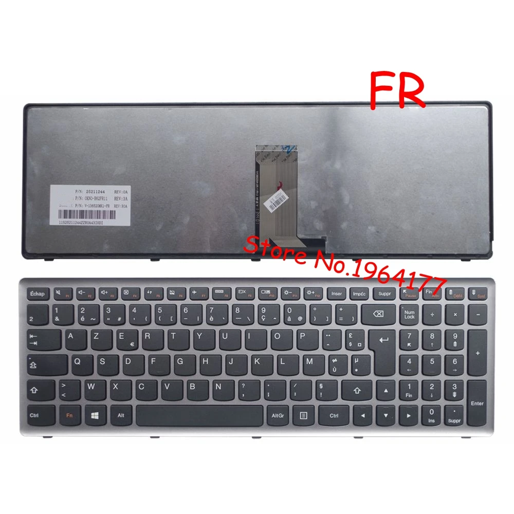 

French New Keyboard FOR Lenovo U510 U510-IFI z710 FR laptop keyboard