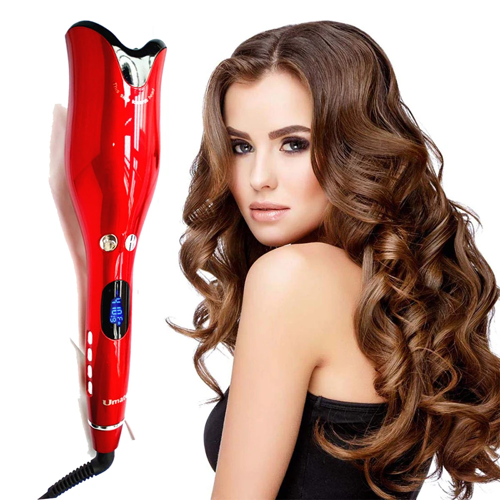 

Multifunction Automatic Hair Curler Salon Hair Styling Tools Wand Curl 1Inch Rotating Anti-Scalding Magic Roller Curling Iron
