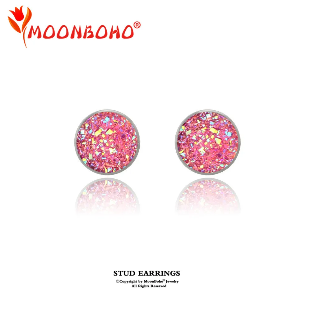 Stone Stud Earrings (10)