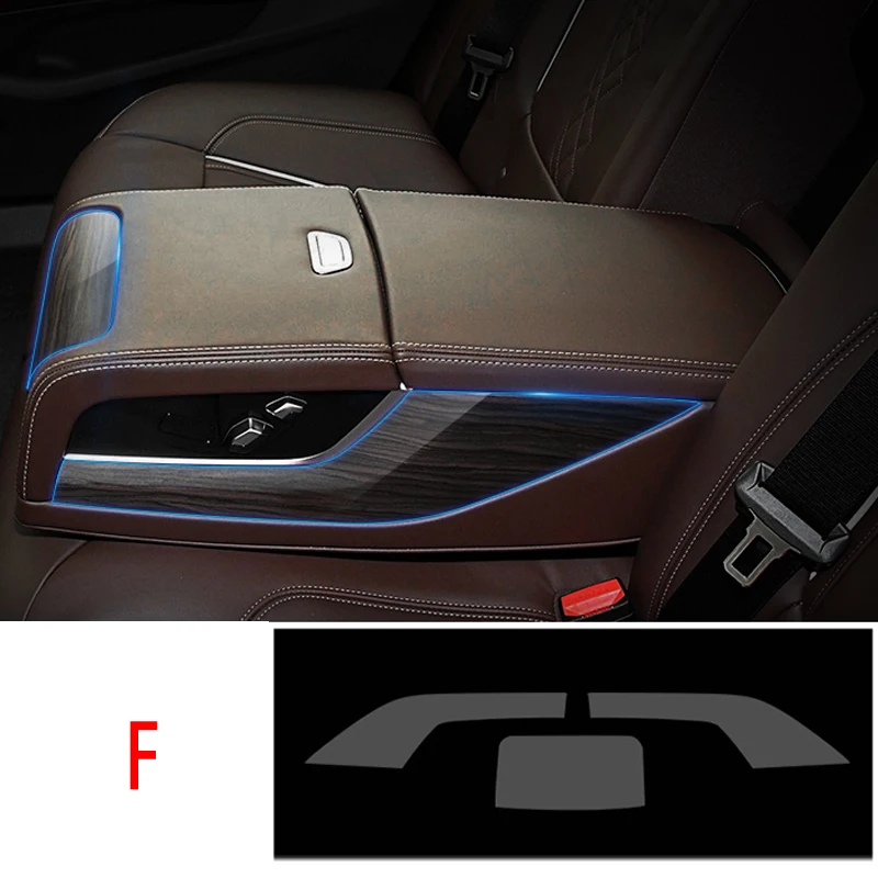 Для BMW 5 серии G30 G38 Высокое качество ТПУ Ручка Шестерня панель двери Межкомнатная устойчивая к царапинам Защитная Пленка Наклейки