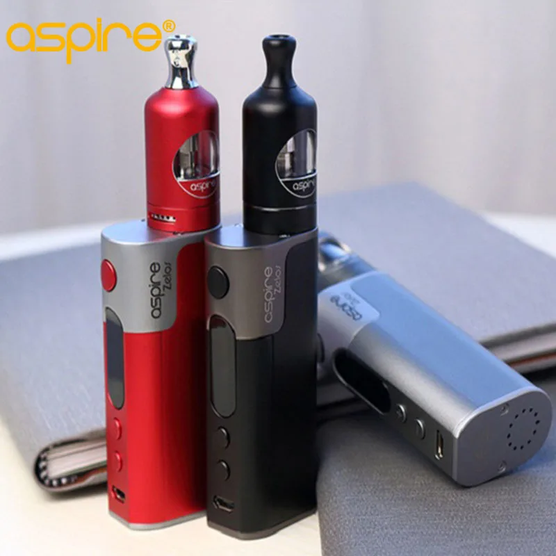 Электронная сигарета Aspire Zelos 50 Вт Starter Vape Kit 2500 мАч батарея MTL электронная 2 мл Nautilus
