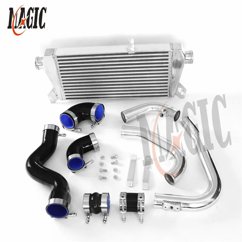 

1kit x Alloy Front Mount Intercooler Kit for 2002-2006 Audi A4 1.8T Turbo B6 Quattro BLACK / RED / BLUE