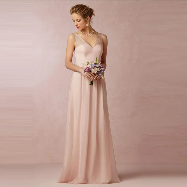 V Neck Bridesmaid Dresses