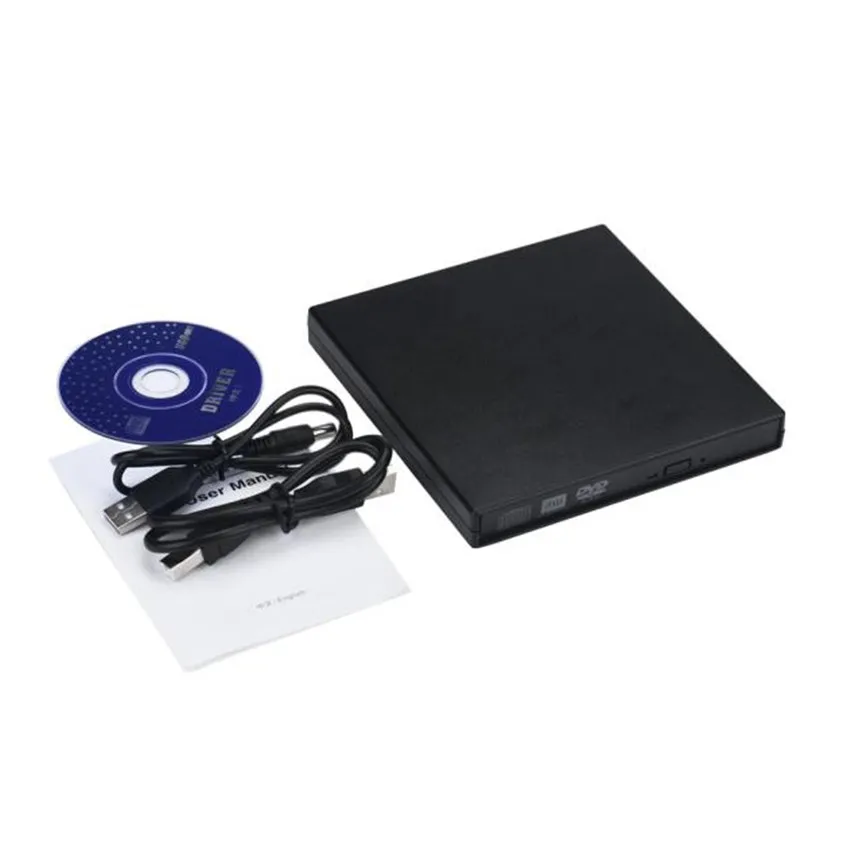 

USB IDE Laptop Notebook CD DVD RW Burner ROM Drive External Case Enclosure Drop Shipping NOV23