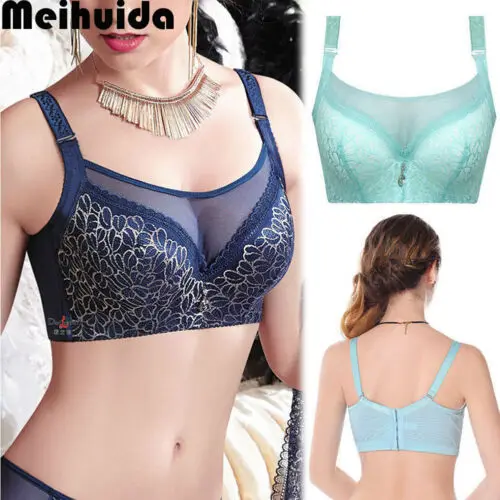

Women Lace Bra Push Up Underwire Lingerie Underwear Brassiere Plus size Hot