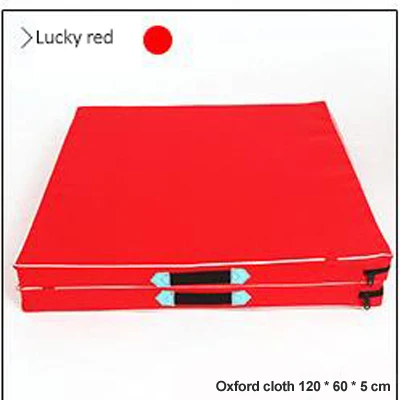 120/100 см Коврик для танцев складной панельный гимнастический коврик для йоги мягкий коврик для спортзала - Цвет: 120x60x5cm red