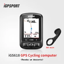 Цветной экран циклический компьютер gps iGS618 i gps порт gps трекер на велосипед навигация Спидометр IPX7 3000 часов хранения данных