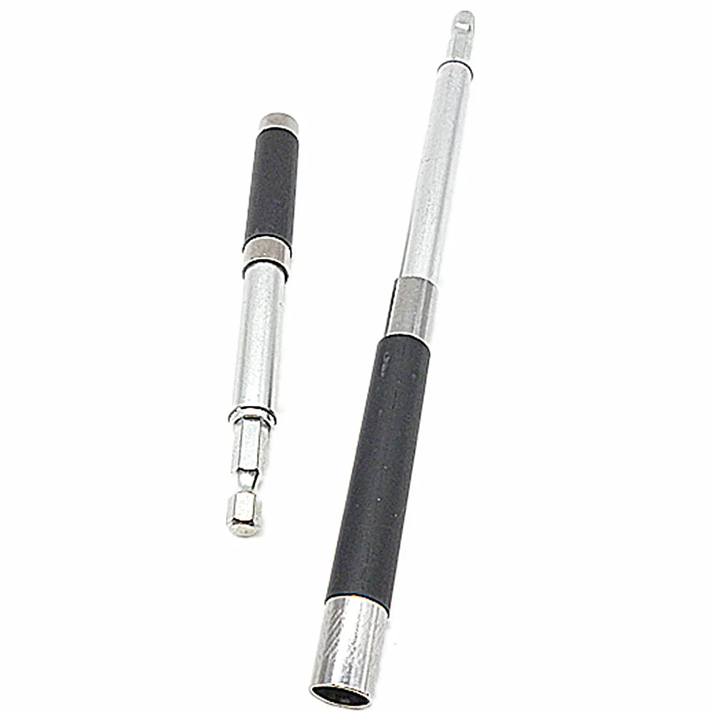 2 Piece Extension Bar Set 80mm 120mm Length Socket Extention 1/4" 6