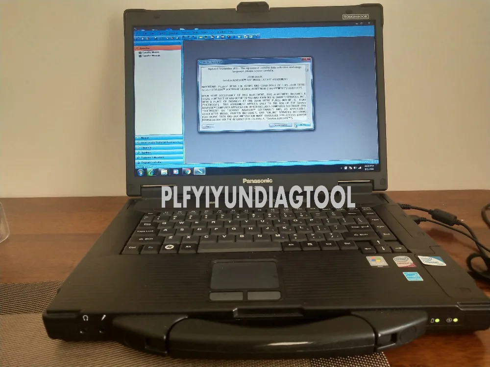 CF52 SSD 240G установка JD service Adviser 4 2 AG 2016 02 с HIST + CF 05 CFHIST диагностический адаптер EDL V2|ПО|