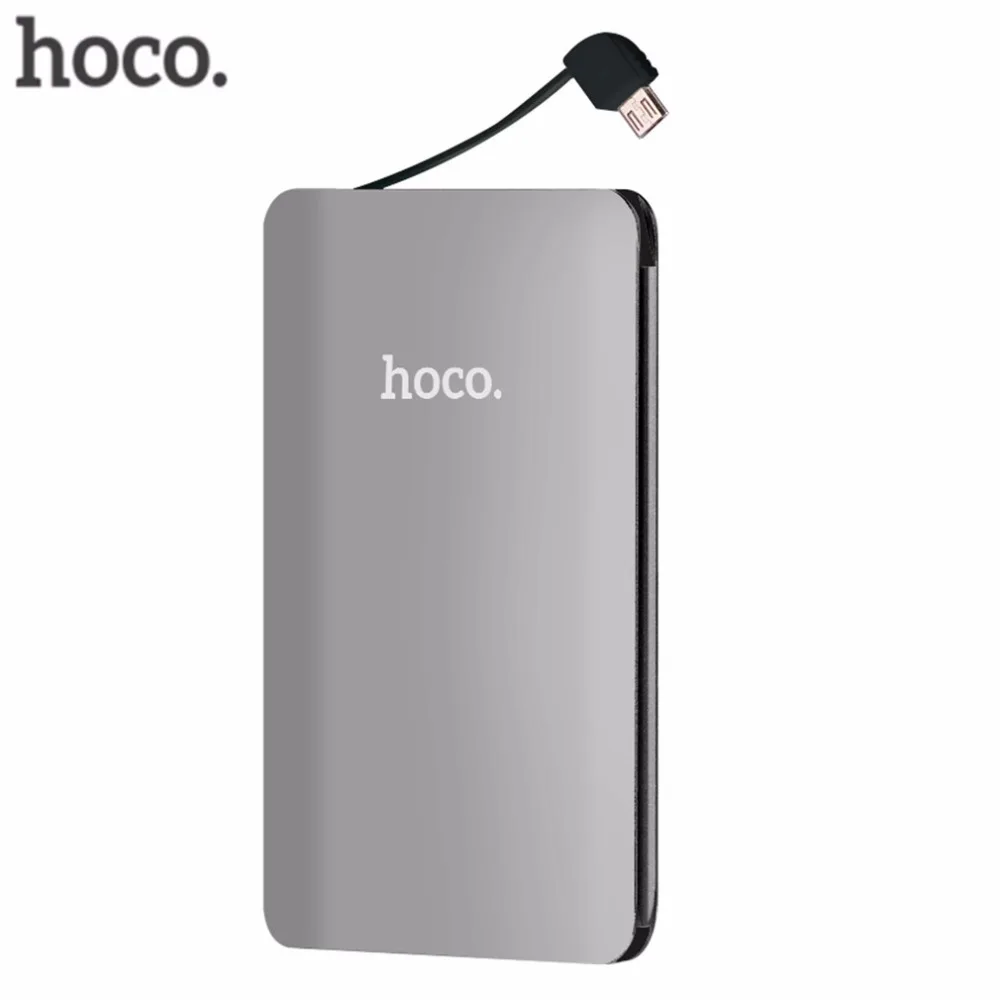 imágenes para HOCO 5000 mAh Ultra Delgado Banco Portable Del Cargador de Batería Externa Universal Para Los Teléfonos Móviles Iphone Premium Regalo imágenes para HOCO 5000 mAh Ultra Delgado Banco Portable Del Cargador de Batería Externa Universal Para Los Teléfonos Móviles Iphone Premium Regalo
