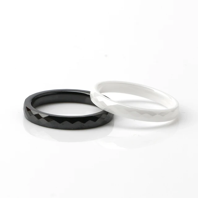 Ceramic Smooth Cut Surface Ring