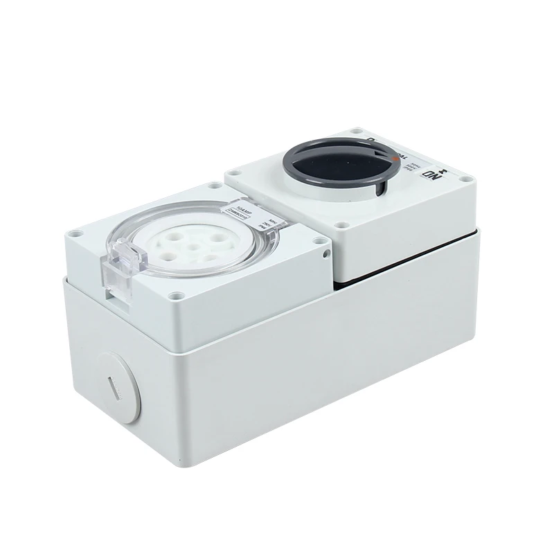 IP66 500V 32A изолятор переключатель разъединитель комбинированный гнездо