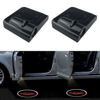 

1pcs Car Door Welcome Logo Light LED Projector Ghost Shadow Lamp For Fiat For Mercedes Benz For Hyundai For Toyota For Chevrolet